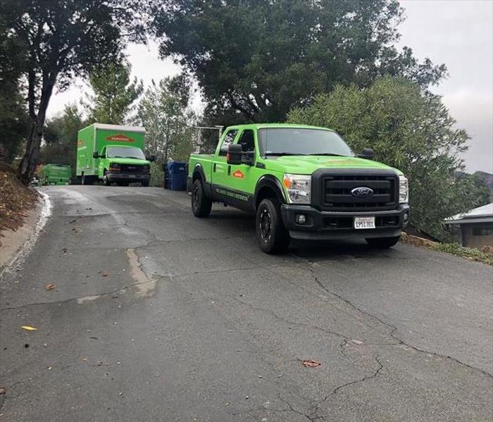 SERVPRO Smoke cleanup response Southern California Fires